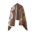 Paisley Jacquard Shawl Scarf - DippedShop Wholesale - #0483