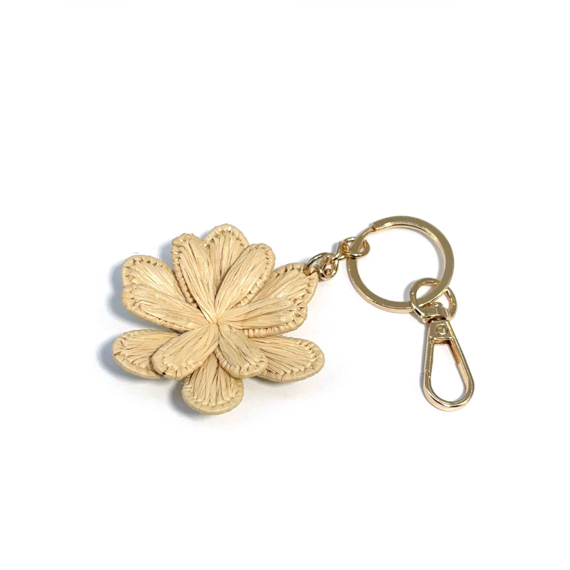 Funny Solid Color Flower Handmade Bag Charm 8ZA6BBC30