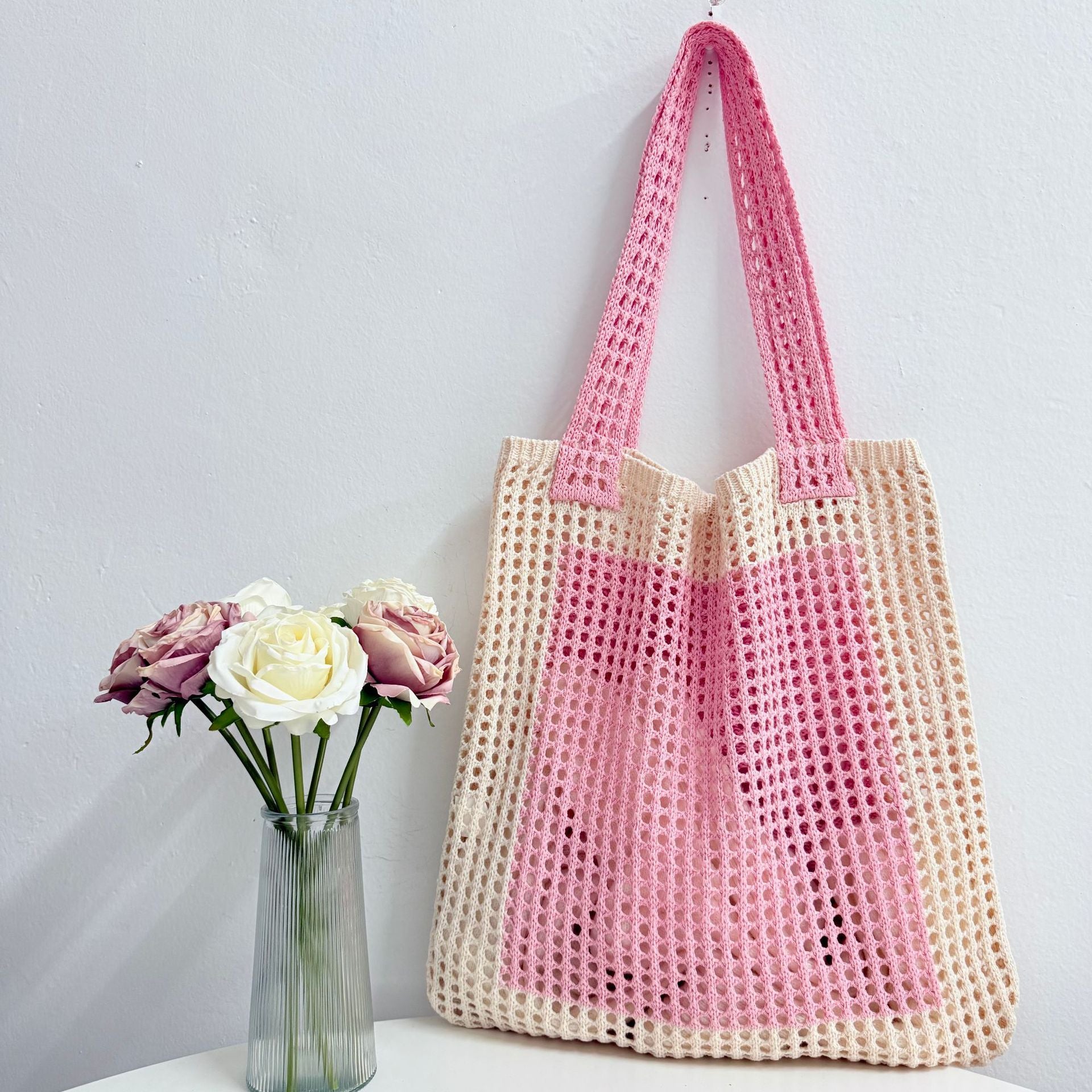 Boho Hollow Out Tote - DippedShop Wholesale - #5971
