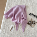 Trendy Solid Color Knit Headscraf Triangle Scarf 6W6NSC91