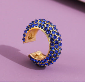 Retro Gold Plated Zirconia C-S - DippedShop Wholesale - #5843