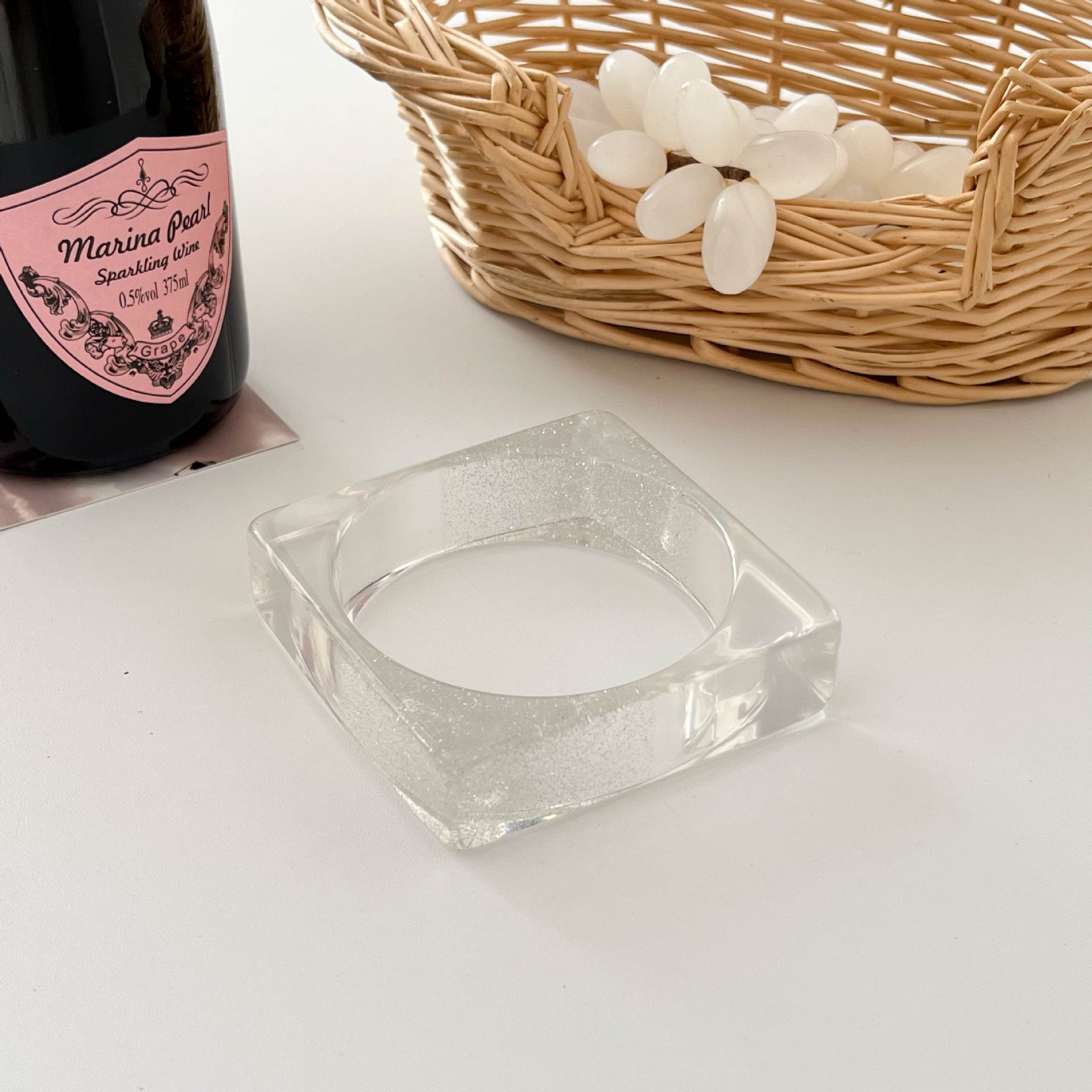 Chunky Irregular Resin Transpa - DippedShop Wholesale - #7219