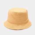 Fresh Solid Color Wide Brim Outdoor Bucket Hat MK2BW6W6HAT72