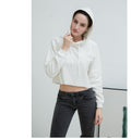 Loose Hooded Short Hoodie - DippedShop Wholesale - #5971