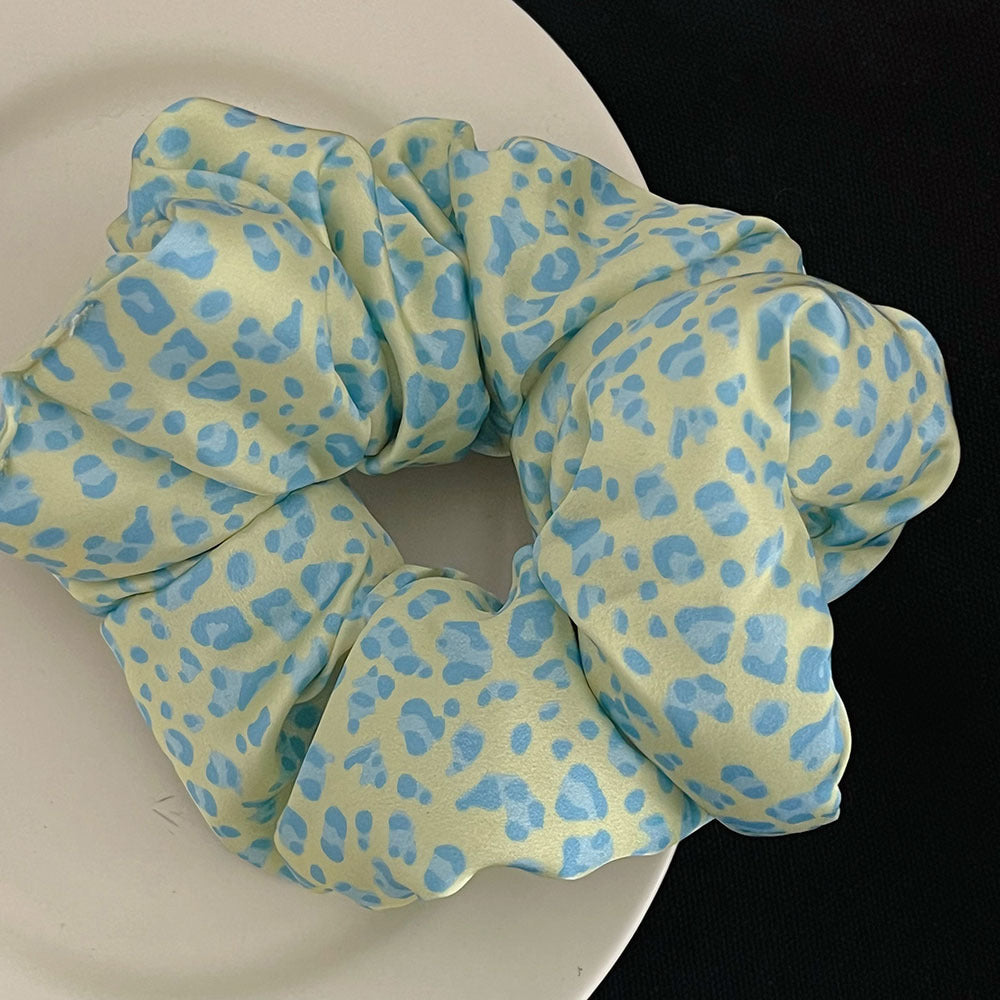 Fresh Leopard Print Stain High Elastic Scrunchies 6W6HSR499