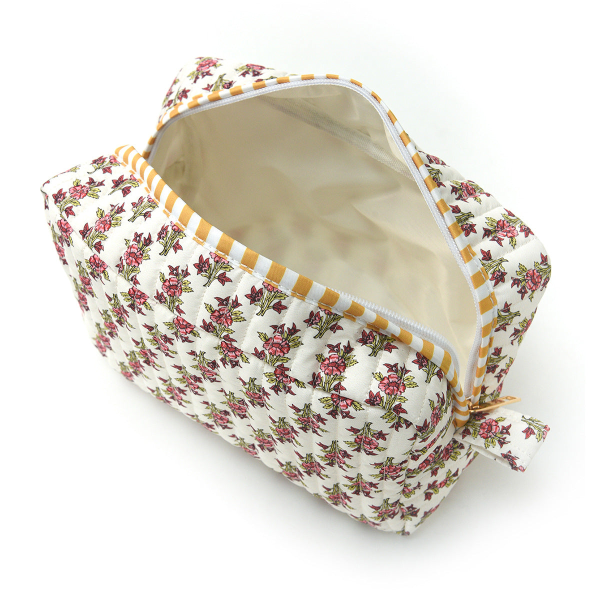 Floral Print Cosmetic Bag - DippedShop Wholesale - #3395