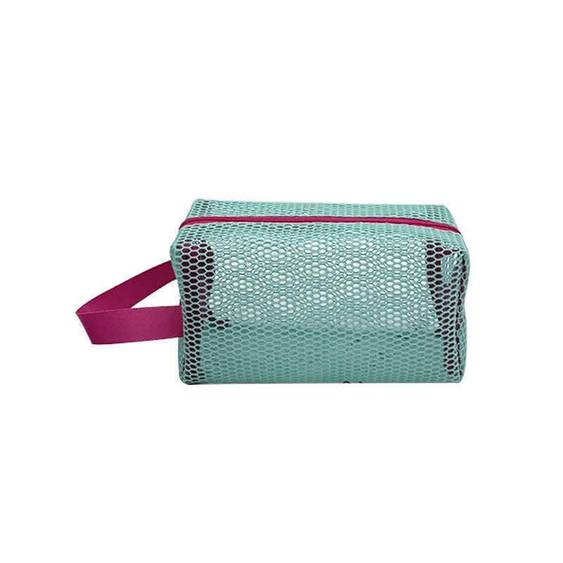 Dopamine Mesh Color Block Portable Makeup Bag MK2BW6S10BOB121