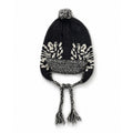 Vintage Braided Tassel Pom-Pom Knit Beanie Hat 6W6HAT657