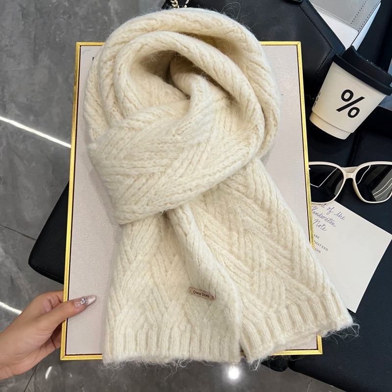 Knit Wool Scarf - DippedShop Wholesale - #4579