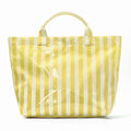 Minimalist Color Block Striped Portable Tote Bag MK2BLW6W10BBG585