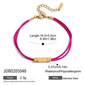 Sweet Gold Plated Bowknot Double Layer Bracelets 6W6JBR480