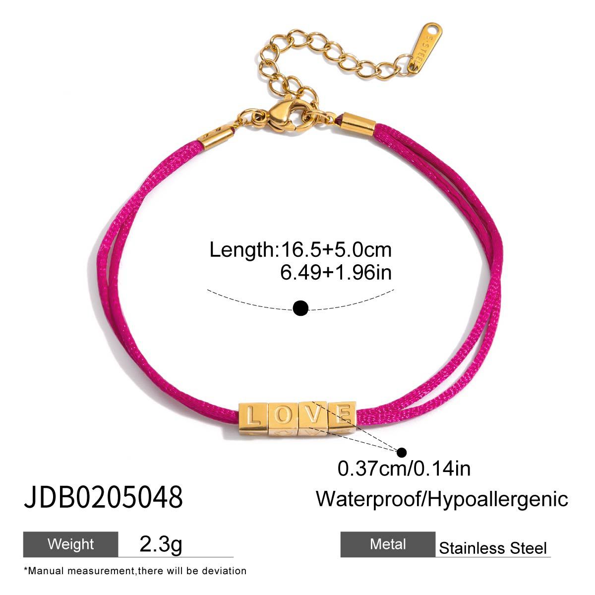 Sweet Gold Plated Bowknot Double Layer Bracelets 6W6JBR480