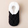 Fuzzy Fleece Lined Warm No Slip Slipper Socks 6W8FSO861