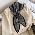 Vintage Paisley Print Versatile Neckchief Scarf MK2BW6W6NSI15