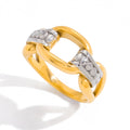 Color Block Statement Ring - DippedShop Wholesale - #9795