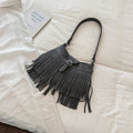 Fringe Underarm Tote Bag - DippedShop Wholesale - #4979