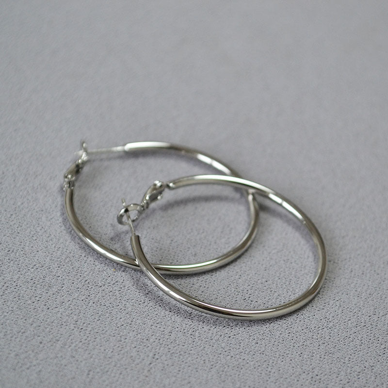 C Shape Earrings - DippedShop Wholesale - #4419