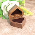 Heart Wooden Ring Box - DippedShop Wholesale - #7171