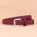 Fashion Suede Solid Color Adjustable Waist Belt 6W6JBT151