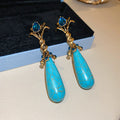 Vintage Gold Plated Rhinestone Pearl Pendant Necklace 6W6JNC913