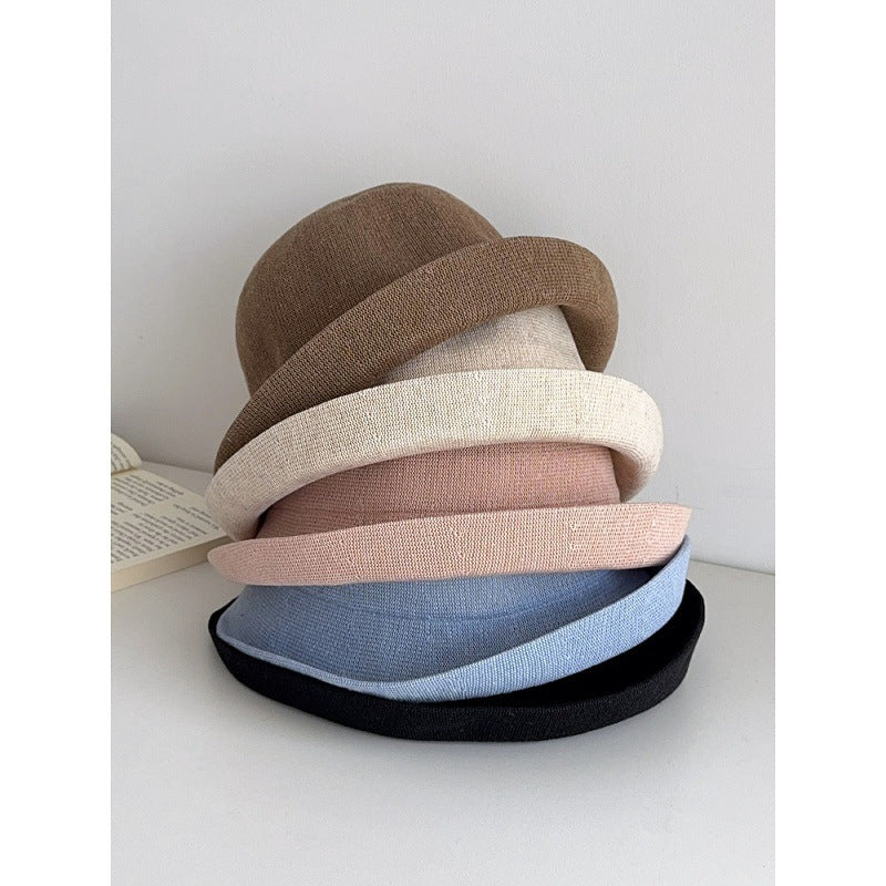 Linen Bucket Hat - DippedShop Wholesale - #2579