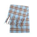 Plaid Fringed Wide Scarf - DippedShop Wholesale - #0051
