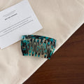 Tortoiseshell Pattern Wide Tooth Hair Comb  MK2PPEP6W6HPN15