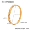 Elegant Cubic Zirconia Geometr - DippedShop Wholesale - #2675