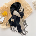 Reversible Fringe Scarf - DippedShop Wholesale - #6179