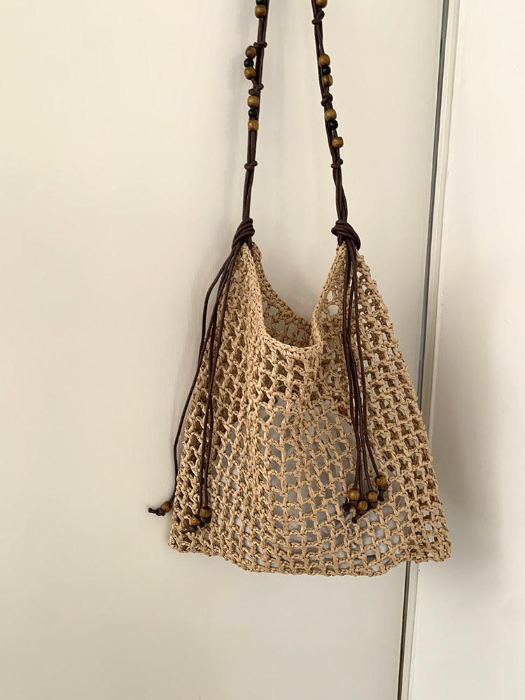 Vintage Beaded Tote Bag - DippedShop Wholesale - #2163