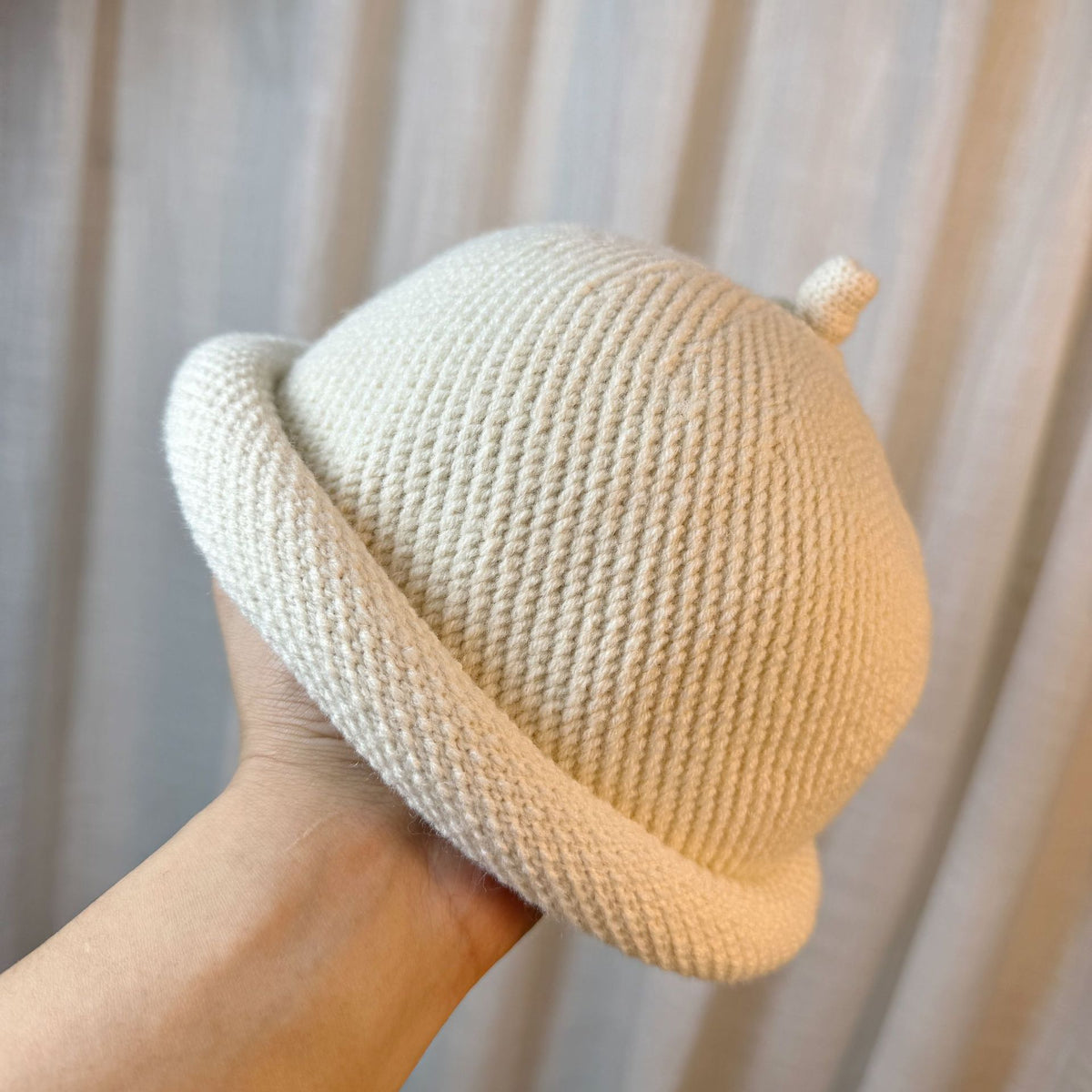 Rolled Cuff Knit Beanie - DippedShop Wholesale - #8579
