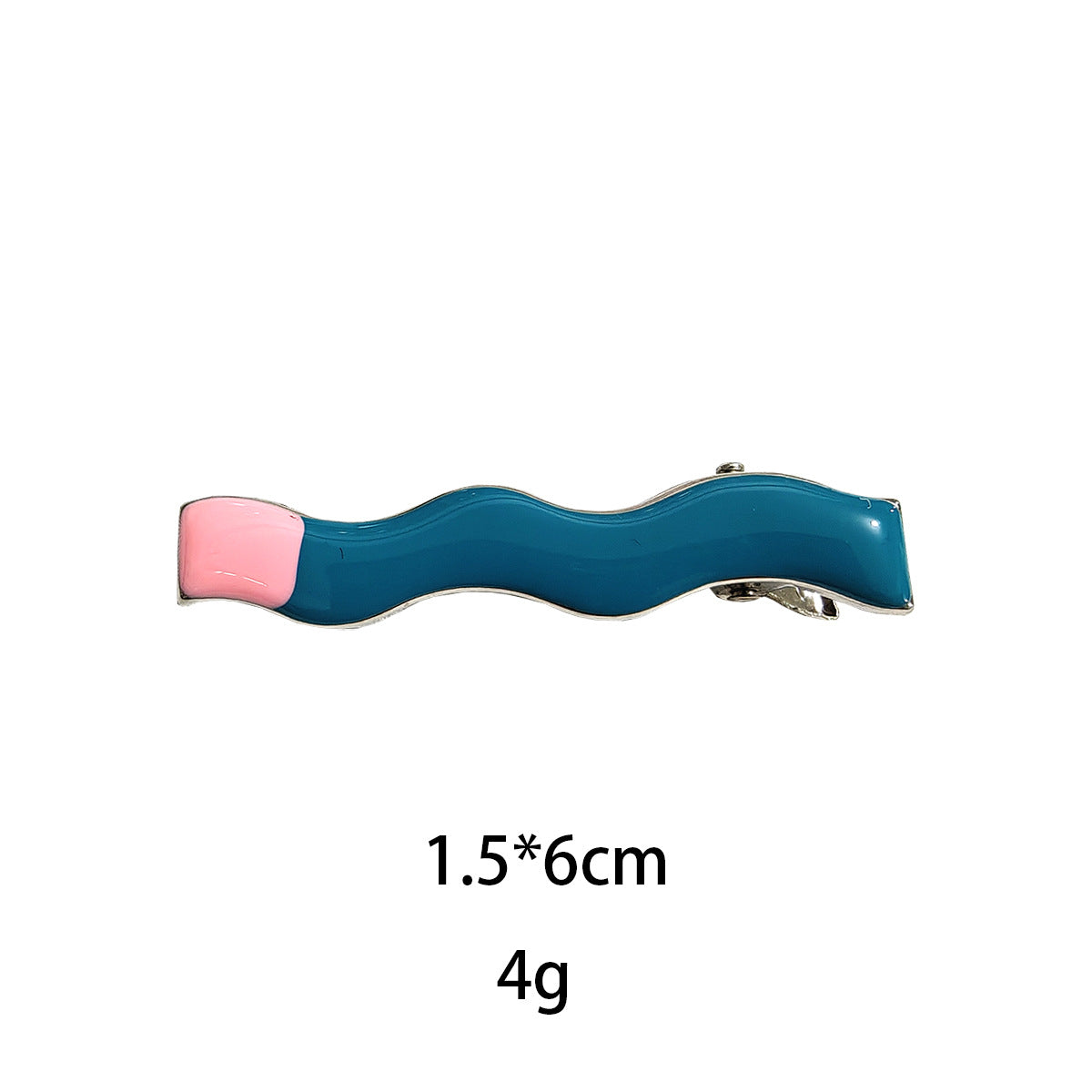 Sweet Color Block No Crease Hair Clip 6W6HCP1640