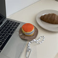 Creative Color Contrast Hat Shape Earbud Case 6S10BWB108