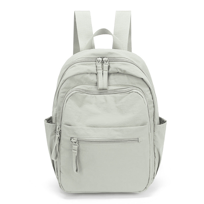 Casual Solid Color Waterproof Backpack 6S10BBG1446