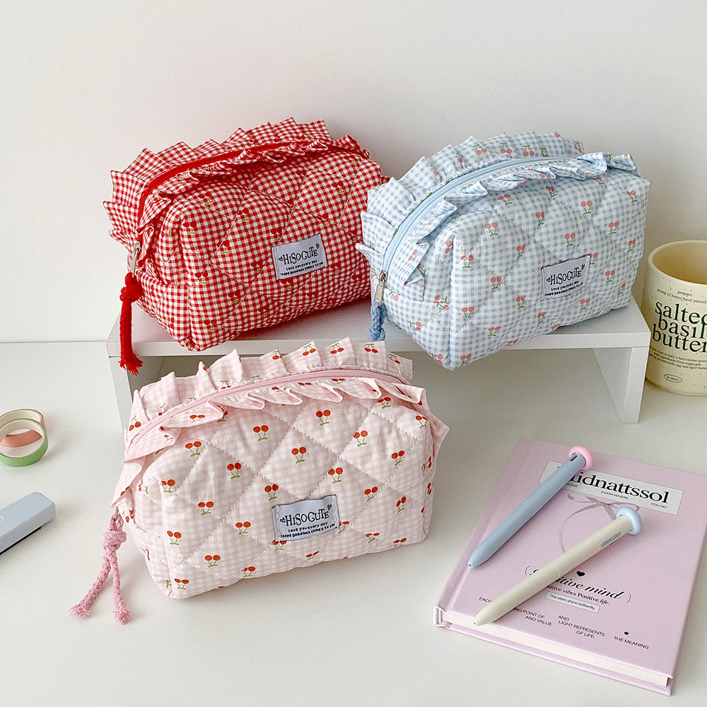 Quilted Cosmetic Bag - DippedShop Wholesale - #5315