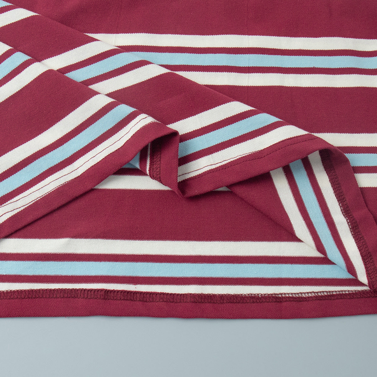 Vintage Striped Polo Shirt - DippedShop Wholesale - #8099