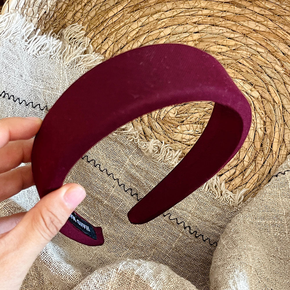 Soft Padded Wide Headband - DippedShop Wholesale - #9587