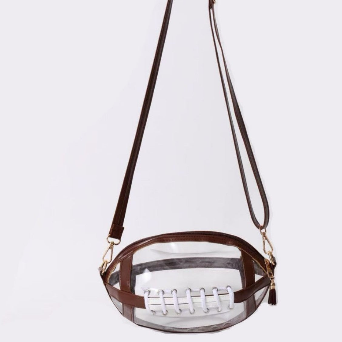 Clear Football Shaped Stadium Approved - DippedShop Wholesale - #8803