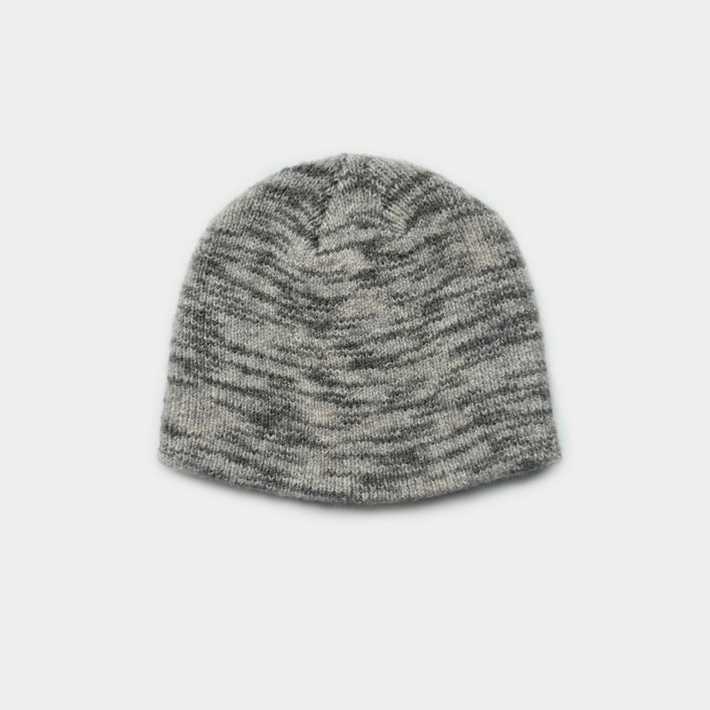 Wool Blend Knitted Beanie Hat - DippedShop Wholesale - #2451