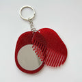 Simple Solid Color Oval Portable Hair Combs MK2BLM6C5CB86