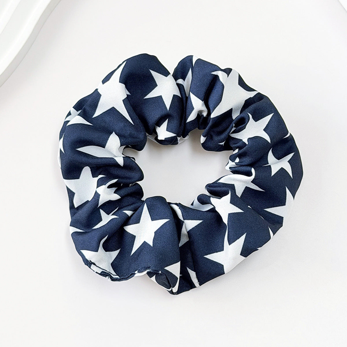 Stylish American Flag Handmade Hair Tie 8BK6HSR17T