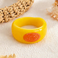 Boho Style Floral Enamel Statement Bracelet 6W6JBR594