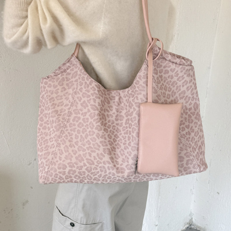 Leopard Print Tote Bag - DippedShop Wholesale - #5203