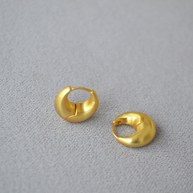 Chunky Hoop Earrings - DippedShop Wholesale - #5219