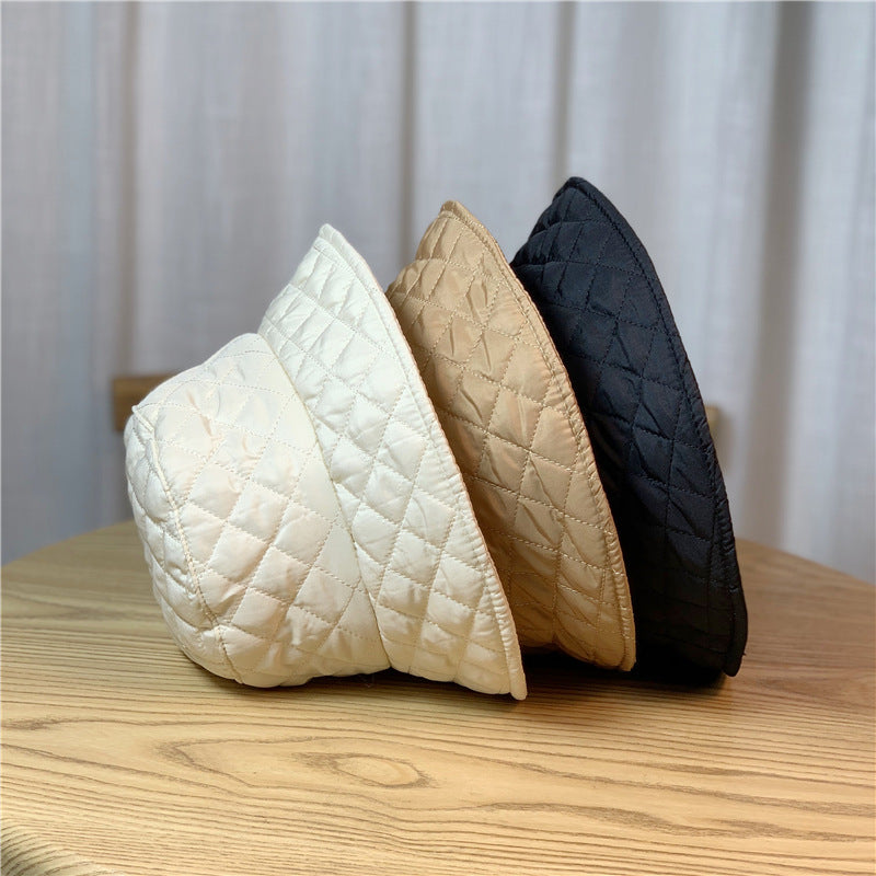 Quilted Puffer Bucket Hat - DippedShop Wholesale - #6243