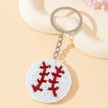 Handmade Beaded Baseball Bag Charm - DippedShop Wholesale - #0579