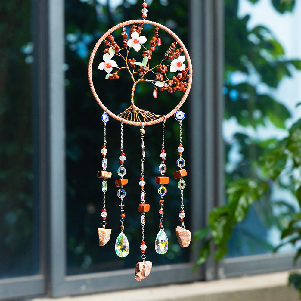 Natural Tree of Life Wind Chime Suncatchers MK2CZAS6H7HLS83