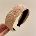 Woven Straw Beach Headband - DippedShop Wholesale - #9395