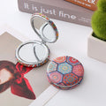 Round Foldable Double-sided Makeup Mirror MK2PPFN6CT5MR37