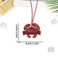 Beaded Sequin Lobster Keychain - DippedShop Wholesale - #1459